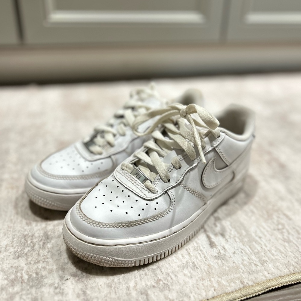 White Air Forces 1s 🤍